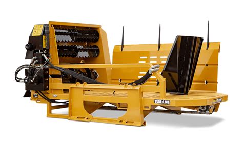 bale processor skid steer|bale shredder for skid steer.